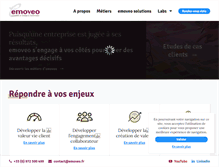 Tablet Screenshot of emoveo.fr